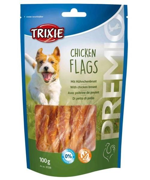 Trixie premio chicken flags hondensnack