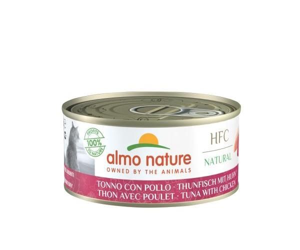 Almo nature cat tonijn / kip kattenvoer