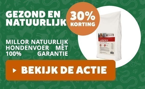 30% korting Millor hondenbrokken