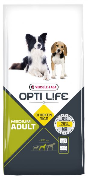 Opti life adult medium hondenvoer