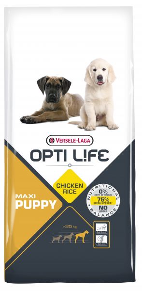 Opti life puppy maxi hondenvoer
