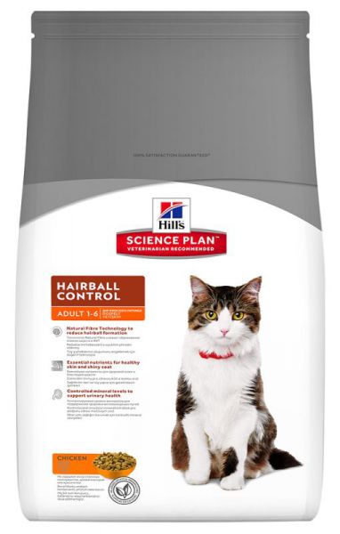 Hill's feline adult hairball control kattenvoer