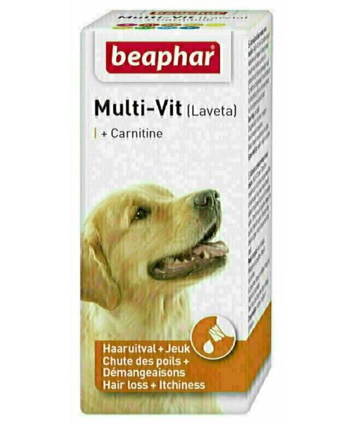 Beaphar multi-vit laveta + carnitine hond