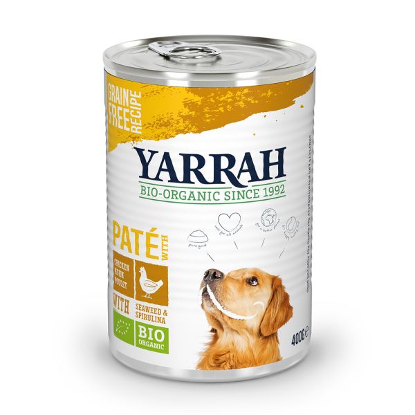 Yarrah dog blik pate met kip hondenvoer