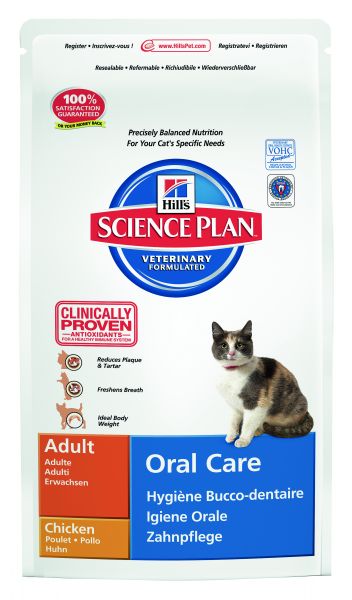 Hill's feline adult oral care kattenvoer