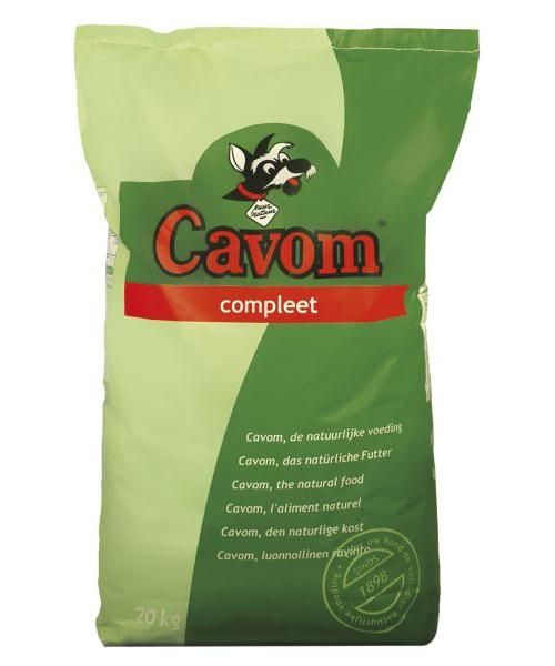 hardop Cusco hypothese Cavom Compleet Hondenvoer slechts € 53,95 voor 20 Kg.