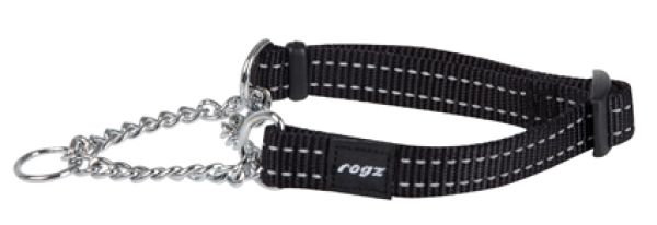 Rogz For Dogs Snake Choker Voor Hond Zwart