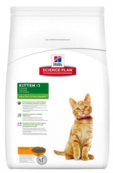 Zweet Zo veel Tactiel gevoel Hill's Feline Kitten Healthy Development Kip Kattenvoer slechts € 29,49  voor 2 Kg.