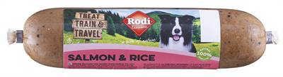 Rodi worst ttt zalm/rijst hondenvoer