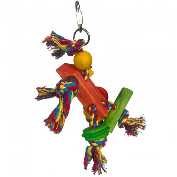 Happy pet speelgoed papegaai fiesta assorti