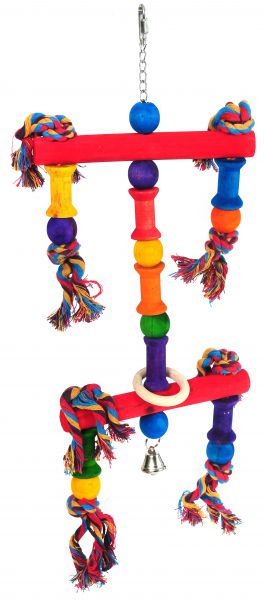 Happy pet speelgoed papegaai juggler assorti