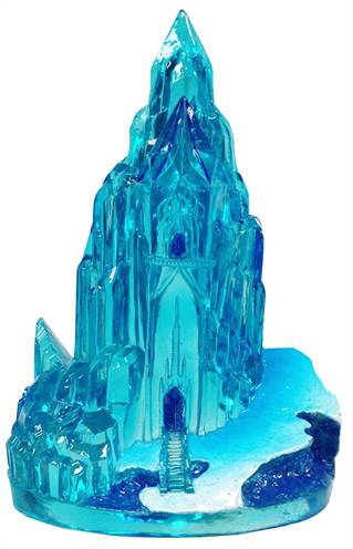 Disney frozen aquarium ornament ijs kasteel