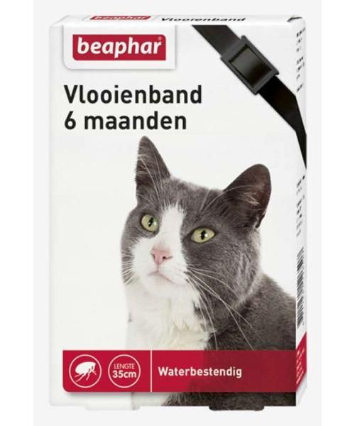 Beaphar vlooienband kat zwart