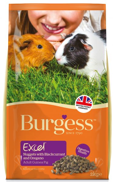 Burgess excel guinea pig blackcurrant & oregano caviavoer