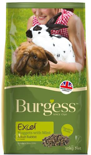 Burgess excel rabbit junior & dwergkonijn