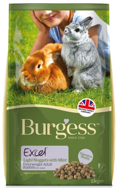 Burgess excel rabbit light konijnenvoer