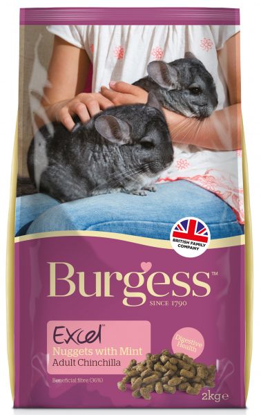 Burgess excel chinchilla voer