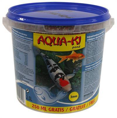 Aqua-ki blauw vijverkorrels 3mm