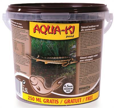 Aqua-ki bruin steurkorrel 4,5mm