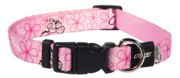 Rogz for dogs yoyo yip halsband voor hond pink