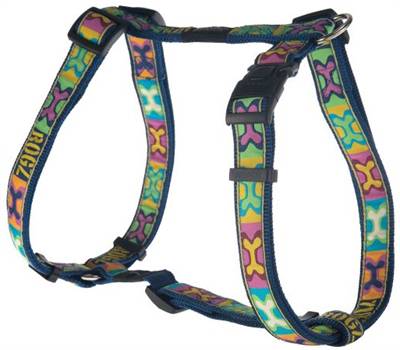 Rogz for dogs beach bum tuig voor hond pop art navy