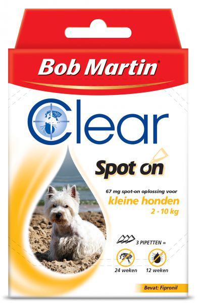 Bob martin clear spot on hond small