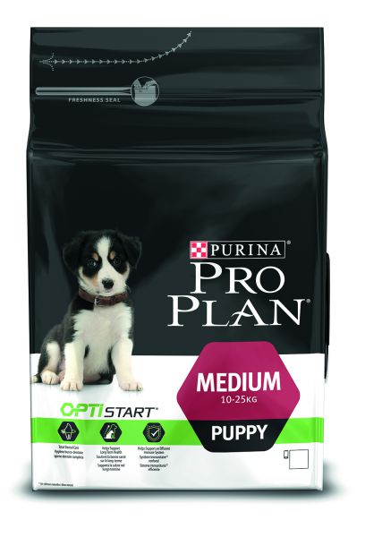 Pro plan puppy medium kip/rijst hondenvoer