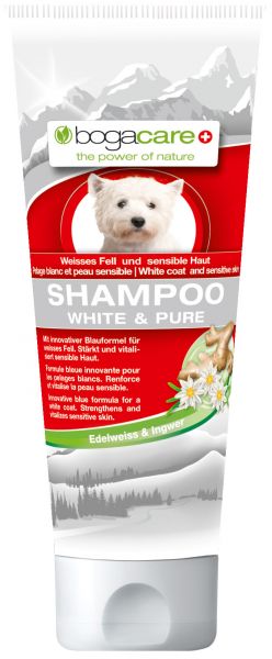 Bogacare shampoo white & pure voor witte vacht