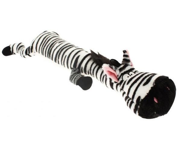 Multipet safari squeaker zebra