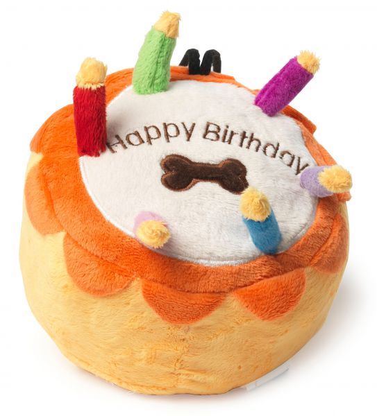 House of paws pluche birthday cake taart