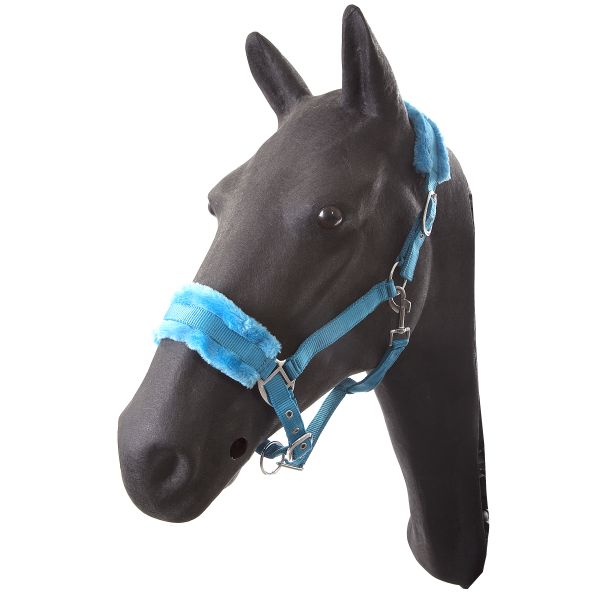 Hb halster cob teddy turquoise