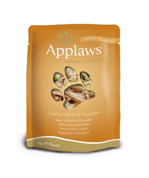 Applaws cat pouch chicken / pumpkin kattenvoer