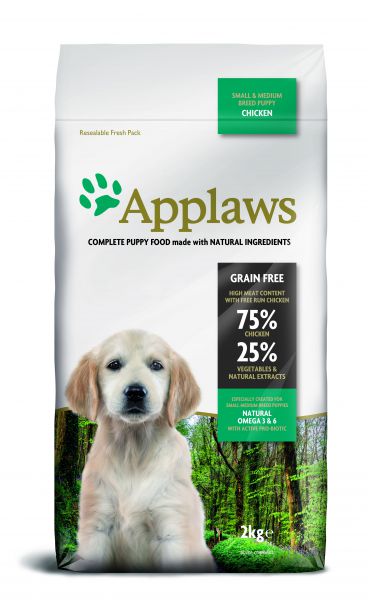 Applaws dog puppy small / medium chicken hondenvoer