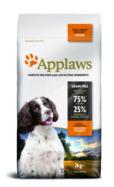 Applaws dog adult small / medium chicken hondenvoer