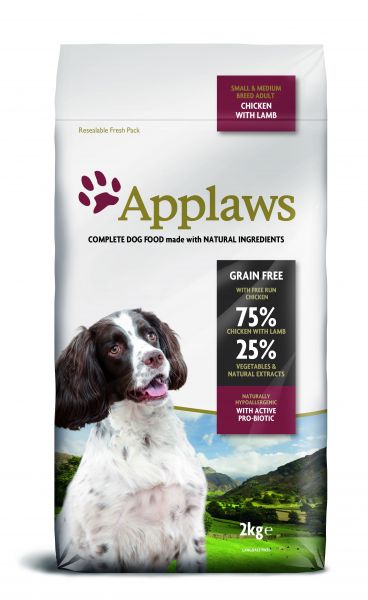 Applaws dog adult small / medium lamb hondenvoer
