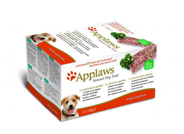 Applaws dog pate multipack fresh selection hondenvoer