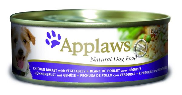 Applaws dog blik chicken / vegetables / rice hondenvoer