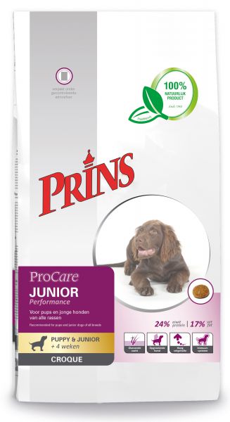 Prins procare croque junior performance hondenvoer