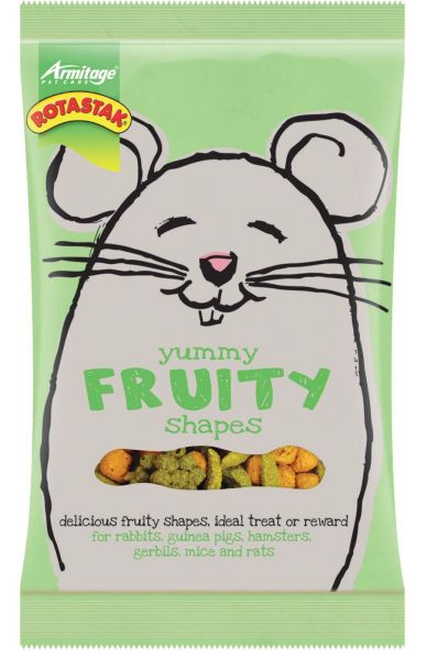 Yummy fruity shapes biscuits