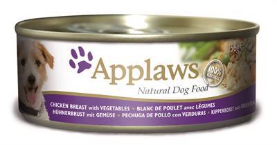 Applaws dog blik chicken / vegetables / rice hondenvoer
