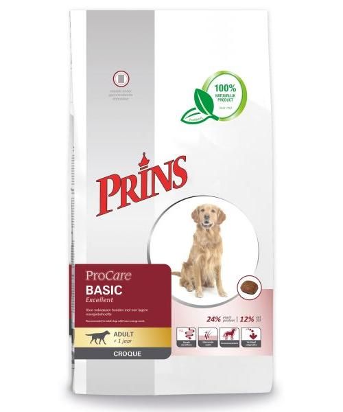 Delegeren Conceit Converteren Prins Procare Croque Basic Excellent Hondenvoer slechts € 48,75 voor 10 Kg.