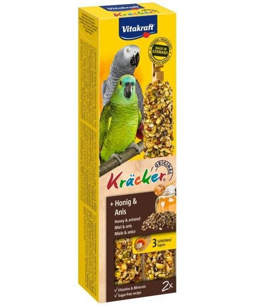 Vitakraft papegaai kracker honing