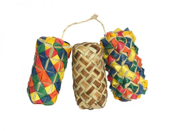 Rosewood woven wonders cylinder foot toy