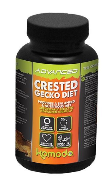 Komodo advanced crested gecko diet