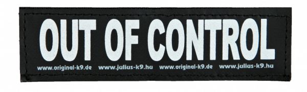 Julius k9 labels voor power-harnas voor hond / tuig voor  out of control