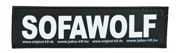 Julius k9 labels voor power-harnas voor hond / tuig voor  sofawolf
