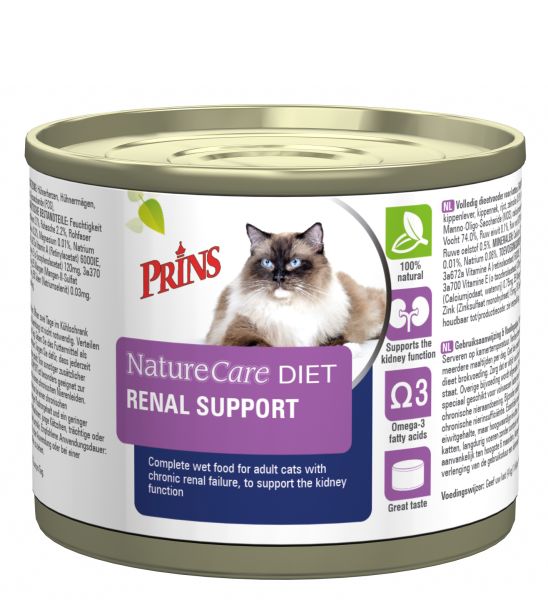 Prins Naturecare Diet Cat Renal Support Kattenvoer