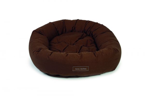 Beeztees hondenmand nano donut donkerbruin