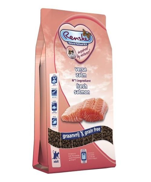 Renske Super Premium Adult Verse Zalm Kattenvoer