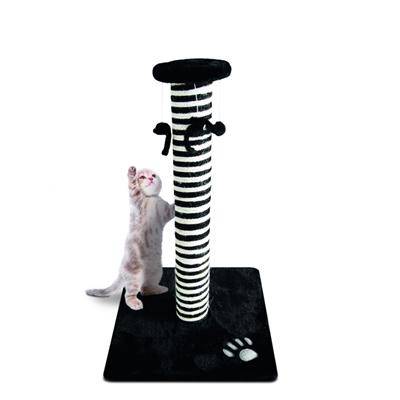 Adori krabpaal eva op voet zwart / wit